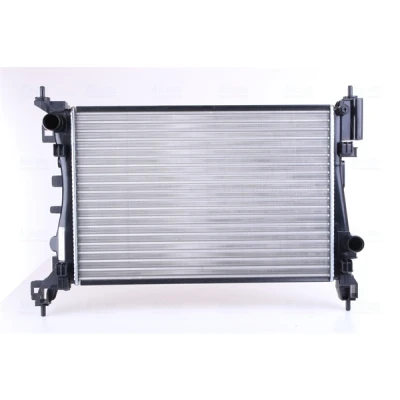 Abbildung von NISSENS 61917 Kühler, Motorkühlung Aluminium 540 378 22 Kühlrippen mechanisch gefügt FIAT: Grande Punto Schrägheck, Evo Schrägheck