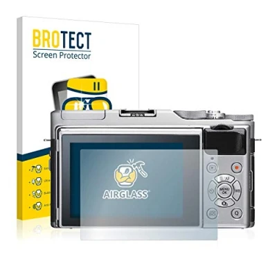 Abbildung von BROTECT Schutzglas für Fujifilm X A5 Schutzfolie Panzer Folie Glas [Extrem Kratzfest 9H, Anti Fingerprint, Ultra Transparent]