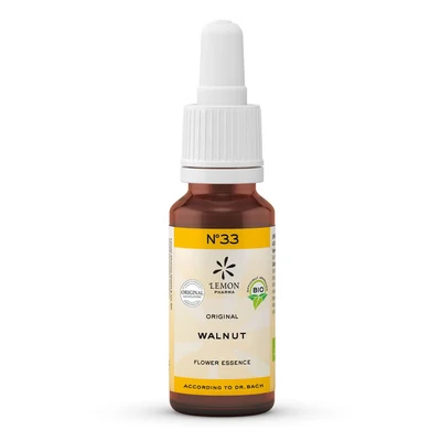 Abbildung von Lemon Pharma N39 Original BIO Bachblu?ten Essenz N33 Walnut 20 ml