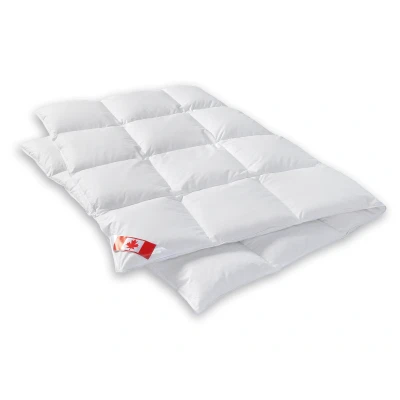Abbildung von Daunenbettdecke, „4x6 Canada Ultra Warm“ mit 2,5 cm Innensteg, KÜNSEMÜLLER, Füllung: 90% Daunen 10% Federn, extra warm