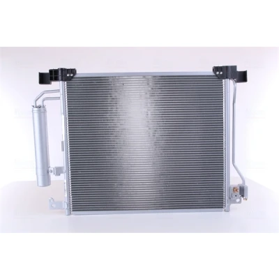 Abbildung von NISSENS 940555 Klimakondensator mit Trockner Aluminium 491 R 134a NISSAN: Juke, Pulsar Schrägheck kfzteile, kfzteile24, bandel online, bandel, atp