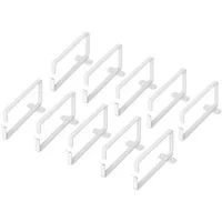 Abbildung von DIGITUS Kabel Führungsbügel 70 x 150 mm 10 Stück Netzwerk Schrank 19 Zoll Management Grau
