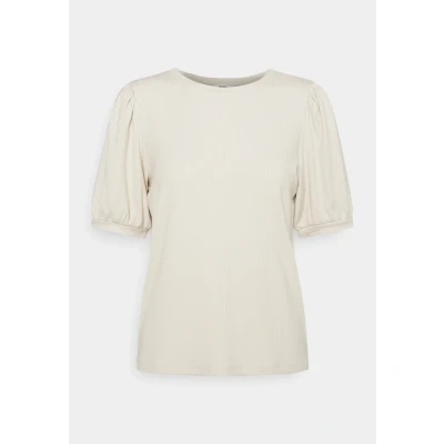 Abbildung von Object Jamie S NOOS Tshirt basic, Damen, Größe: Small, Sandshell