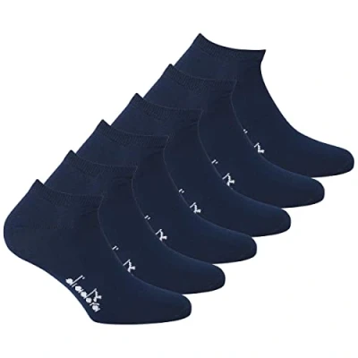 Abbildung von Diadora Sneaker 6ER PACK Mercerisi Socken, Größe: 43 46, Dunkelblau