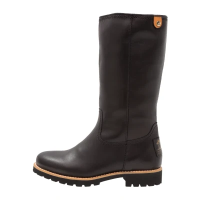Abbildung von Panama Jack Damen Bambina Igloo Travelling Kniehohe Stiefel, Schwarz, 40 EU