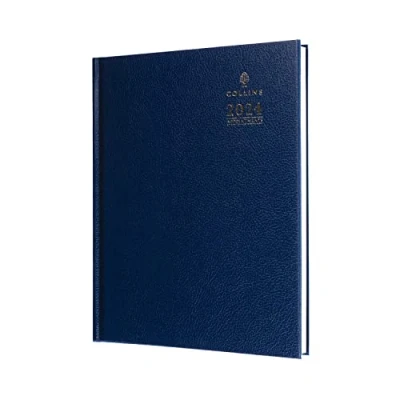 Abbildung von Collins Debden Standard Schreibtisch 2024 Terminkalender Quarto Wochenansicht Business Diary (Termine) Planner und Organizer Januar bis Dezember Terminplaner Wochenplaner