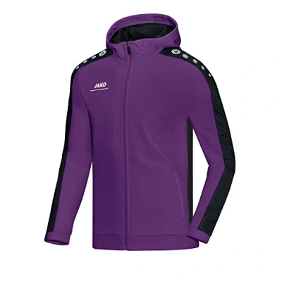 Abbildung von JAKO Herren Kapuzenjacke Striker, lila/schwarz, S, 6816