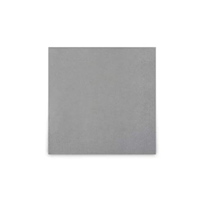 Abbildung von Funny Zelltuchservietten 33 x cm, 1/4 Falz, 3 lagig, grau4er Pack (4 250 Stück)