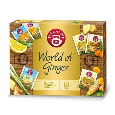 Abbildung von Teekanne IngwerTee &quot;World of Ginger&quot; Collection Box 6 Geschmäcker (Geschenk von Dekond) 55g