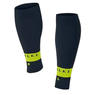 Abbildung von FALKE Herren Wadenbandage RU Compression Tube M KH Funktionsmaterial mit Kompression 1 Paar, Blau (Space Blue 6116) neu umweltfreundlich, ONESIZE