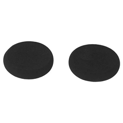 Abbildung von Sxhlseller Ersatz Ohrpolster für GRADO SR60 SR80 SR125 SR225 M1 M2, Memory Foam und Kunstleder Ohrpolster(schwarz)