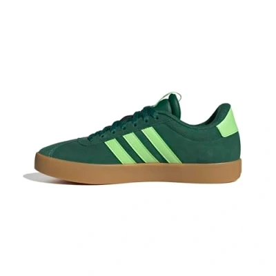 Abbildung von adidas Vl Court 3.0 Shoes Damen Schuhe, Collegiate Green Semi Spark Gum 3, 40 EU