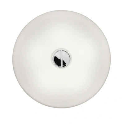 Abbildung von FLOS Button weiße Deckenleuchte IP40
