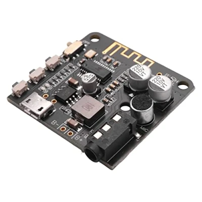 Abbildung von Dawafit BT5.0 Audio MP3 Bluetooth Decoder Board Verlust Freie Lautsprecher VerstäRker Platine DIY Receiver Schwarz