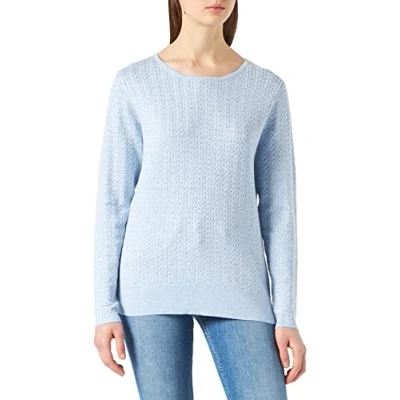 Abbildung von SOYACONCEPT Womens SC Dollie 707 Knitted Pullover, Cashmere Blue Melange, X Large