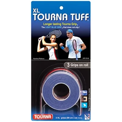 Abbildung von Tourna Tuff 3er Pack, Blau mit Markenlogo (TUFF 1 XL)