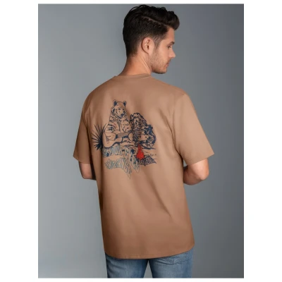 Abbildung von Trigema T Shirt &quot;TRIGEMA mit großem Bären Printmotiv&quot;