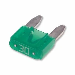 Abbildung von Mini Flachsicherung 30A 30 Ampere grün SICHERUNGEN x 10