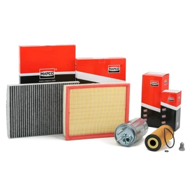 Abbildung von MAPCO 68905 Filter Satz mit Luftfilter, Ölablassschraube fünfteilig VOLKSWAGEN: Passat B5 GP Variant, Limousine