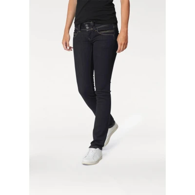 Abbildung von Pepe Jeans Venus Straight Leg, Damen, Größe: 31x32, Rinsed denim