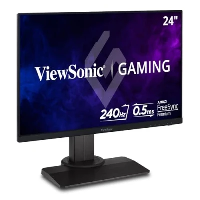 Abbildung von ViewSonic Omni XG2431 24 Zoll 1080p 0,5ms 240Hz Gaming Monitor mit AMD FreeSync Premium, Advanced Ergonomics, Eye Care, HDMI und DisplayPort für Esports