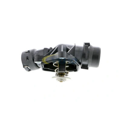 Abbildung von VEMO Original Quality V20 99 1275 Kühlwasserthermostat 88 mit Dichtung, Rohrstutzen Wasserpumpe BMW: 5 Limousine, 3 Touring