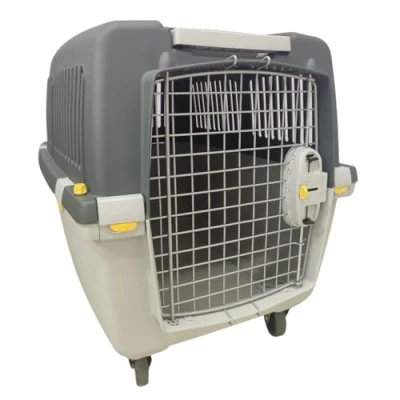 Abbildung von Trixie Gulliver 4 Transport Box Light Grey/Dark Grey SM 52x51x72 cm