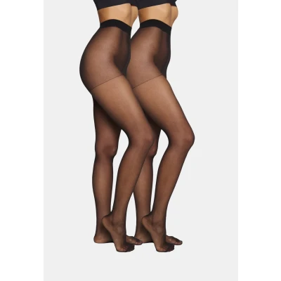 Abbildung von Vero Moda Vmlove Tights 20 DEN 2 PACK Strumpfhose, Damen, Größe: S/M, Black