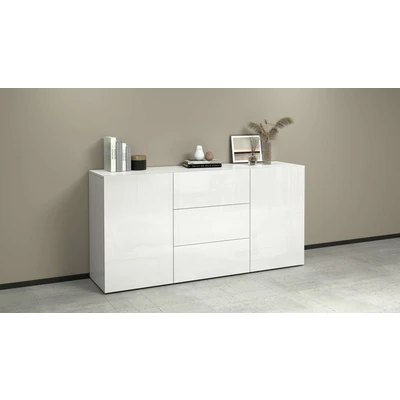 Abbildung von INOSIGN Sideboard &quot;Egypt, Kommode, Schrank, Kredenz, grifflos&quot;, 4 Türen, Hochglanz lackiert, Breite 180