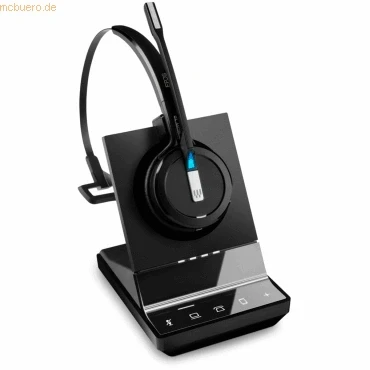 Abbildung von EPOS IMPACT SDW 5015, Einseitiges kabelloses DECT Headset Dual Konnektivität, Noise Cancelling System, Optimiert für UC und mit Skype for Business Zer