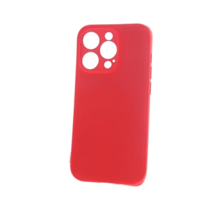 Abbildung von Max Power Digital Hülle für iPhone 14 Pro weiche Flüssige Silikonhülle Flexible Anti Schock Dünne Farbige mit Samtfutter Innen (Rot)