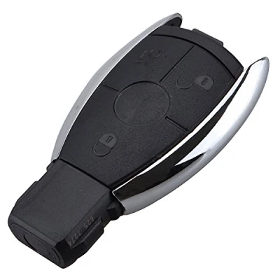 Abbildung von Autoschlüssel Ersatz Fernbedienung Schlüssel Für Cle Mercedes Benz Classe A B C E ML CL Schlüsselanhänger Flip mit 3 Tasten Phonillico®