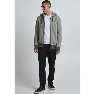 Abbildung von Solid Sdrafko Sweatjacke, Herren, Größe: Large, Deep forest melange