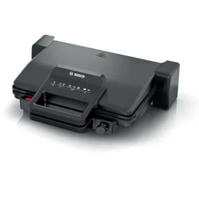 Abbildung von BOSCH Kontaktgrill TCG3323 schwarz, 2200 W