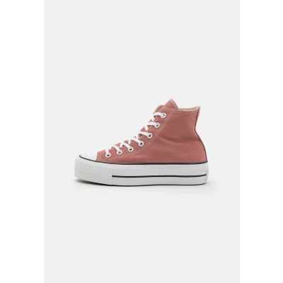 Abbildung von Converse Chuck Taylor ALL STAR LIFT Platform Sneaker high, Damen, Größe: 39, Light saddle/natural ivory/black Textil