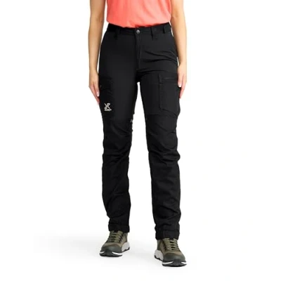 Abbildung von RevolutionRace Rambler Lightweight Pro Pants für Damen, Leichte Outdoor Hose und Wanderhose Black, S