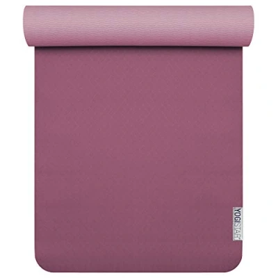 Abbildung von Yogistar Yogamatte pro Gymnastikmatte (Dunkelrot One Size) Yogazubehör