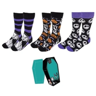 Abbildung von CERDÁ LIFE&#039;S LITTLE MOMENTS Unisex Calcetines Pesadilla Antes de Navidad Socken Nightmare Before Christmas, bunt, 35 41