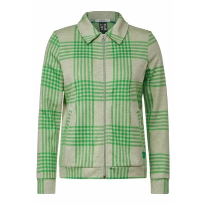 Abbildung von Cecil Sweatjacke, Damen, Größe: XL, Grün