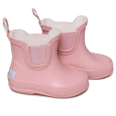 Abbildung von Celavi Basic Solid Gummistiefel für Kinder, Größe: 21, Misty rose Schuhe