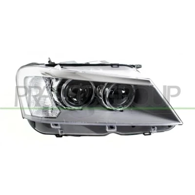 Abbildung von PRASCO BM8044913 Scheinwerfer rechts LED, H7/H7, D1S schwarz mit Stellmotor für LWR BMW: X3
