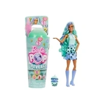 Abbildung von Barbie Anziehpuppe Pop Reveal Bubble Tea Serie mit duftender Green Modepuppe, Farbwechseleffekten
