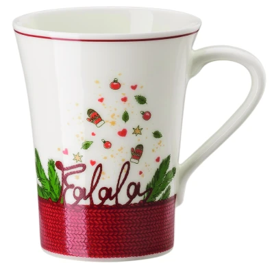 Abbildung von Hutschenreuther Nora Weihnachtszeit Falala Becher mit Henkel 0,4 l