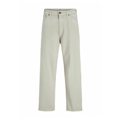 Abbildung von Jack &amp; Jones WIDE LEG FIT 5POCKET Jeans Straight Leg, Herren, Größe: 33x32, Moonbeam