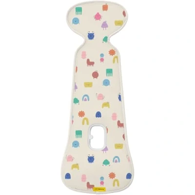 Abbildung von Aeromoov Baby Sitzauflage Air Layer Einlage Für Autositz oder Kinderwagen Gruppe 1 Antischwitz Sommerbezug Bio Baumwolle Funny Shapes