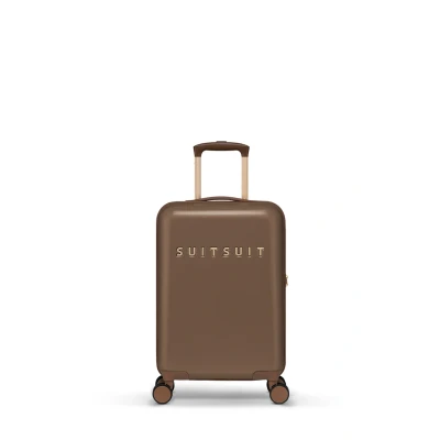 Abbildung von SUITSUIT Fab Seventies Handgepäck Koffer TSA Schloss 4 Rollen 33L 55 cm Braun