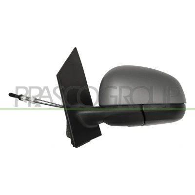 Abbildung von Außenspiegel Prasco ME3087014 mit Seilzug links grundiert ungetönt, asphärisch SMART: Fortwo III Coupe, Cabrio