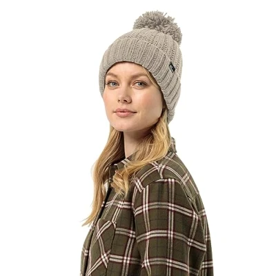 Abbildung von Jack Wolfskin Highloft W Mütze, Damen, Größe: Medium, Dusty grey