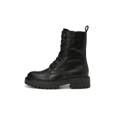 Abbildung von Marc O&#039;Polo MIT Innenzipper Schnürstiefelette, Damen, Größe: 37, Black Schuhe