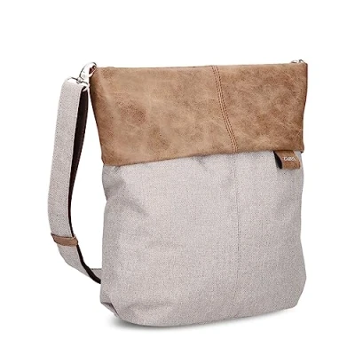 Abbildung von ZWEI Umhängetasche, Damen, Größe: One Size, Beige